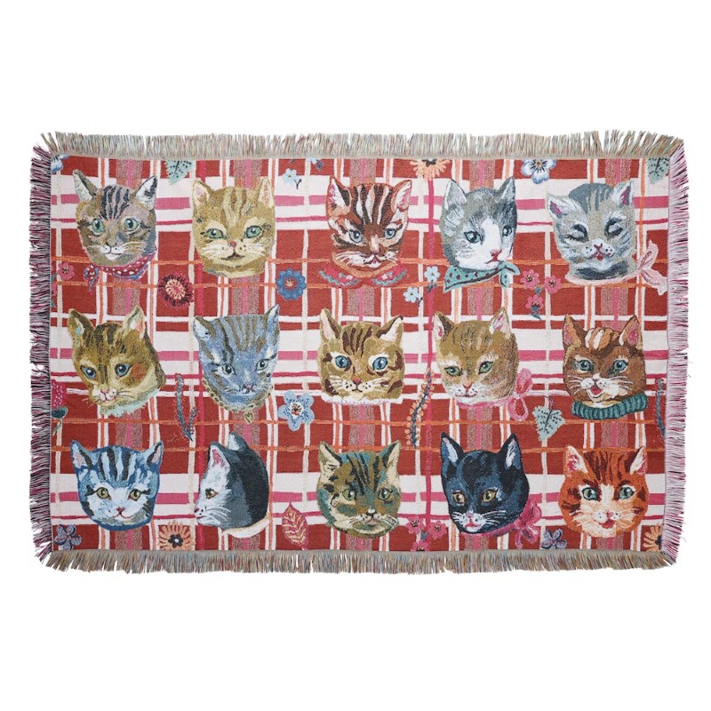 Nathalie Lete ナタリーレテ Tapestry Rug Cats/511311